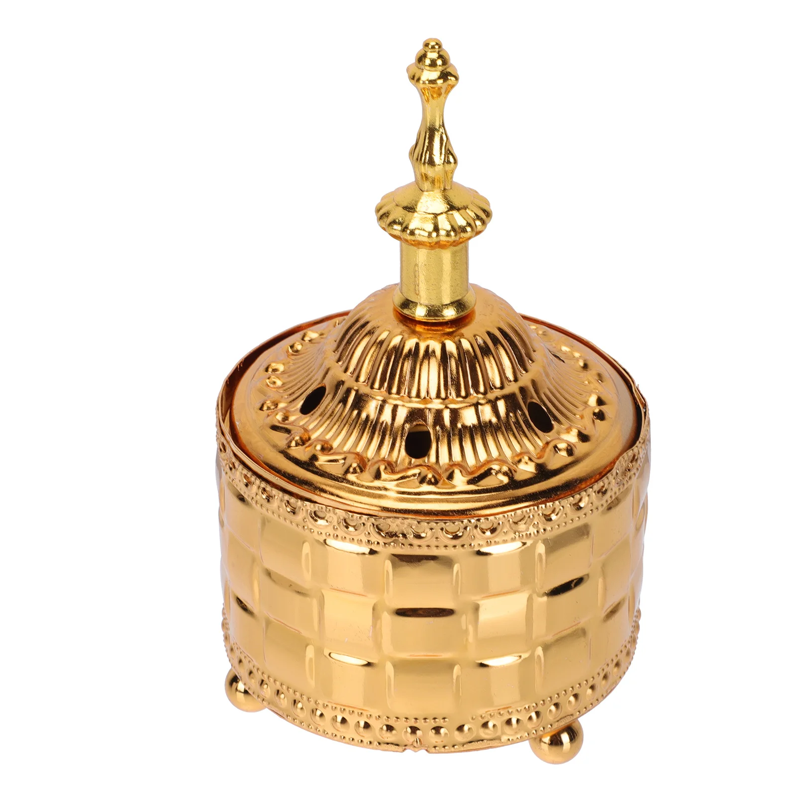 

1Pcs Iron Craft Incense Base Artistic Desktop Adornment Practical Burning Holder Incense Holder Adornment Exquisite Craft Decor