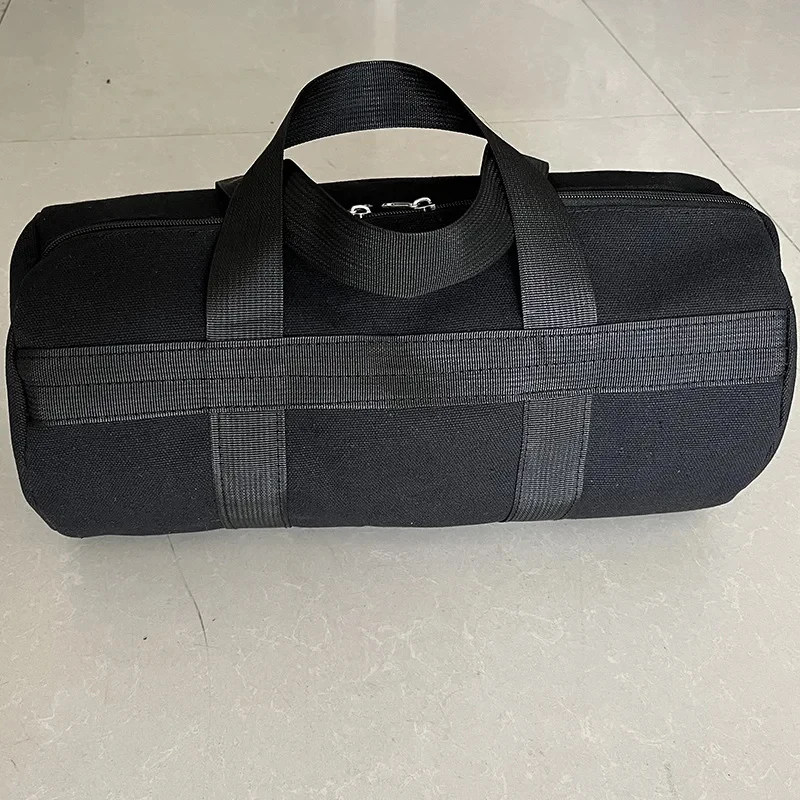 Large Capacity Canvas Heavy Duty Tool Bag with Zipper Handle Portable Storage Tool Bag