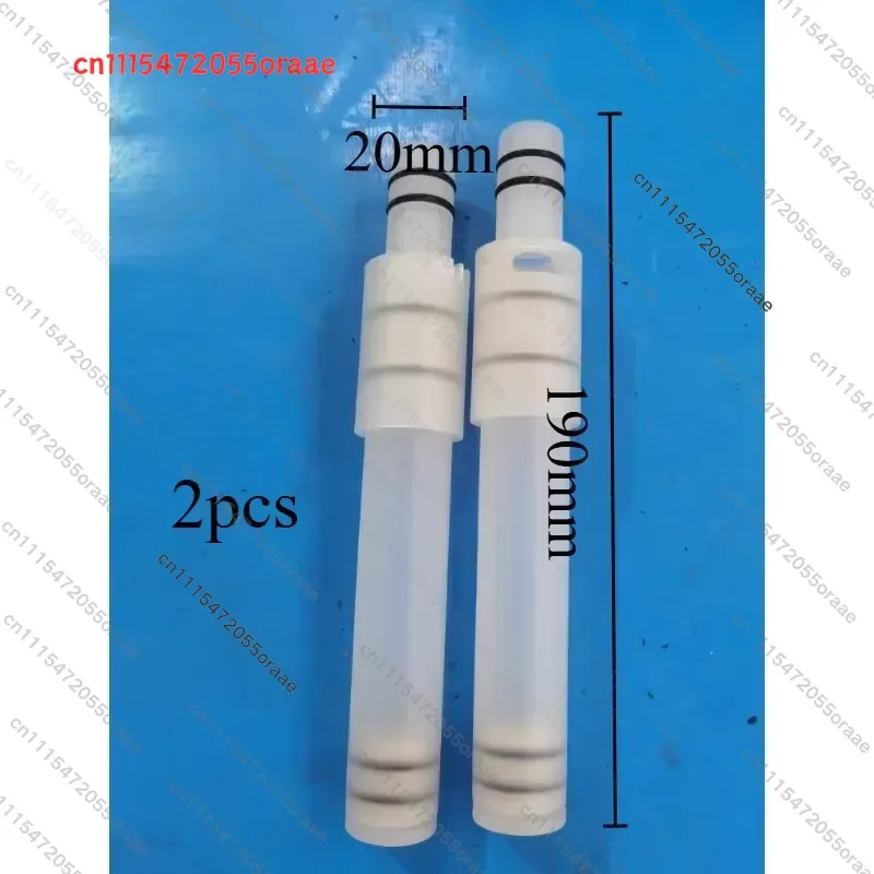 Diameter 20mm YKF VEVOR Ice Cream Maker Parts 2 PCS Puffing Air Tubes Replacement Pipes Cylinder Expansion Rod Original