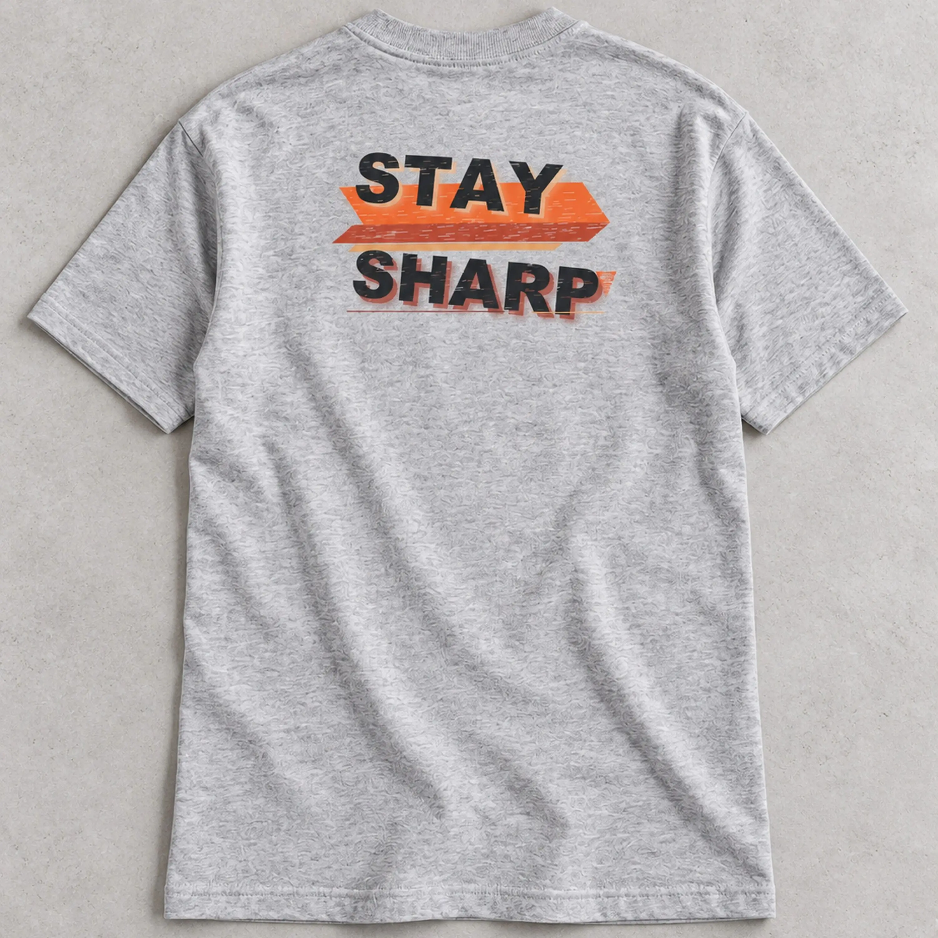 Stay Sharp Typography T-Shirt
