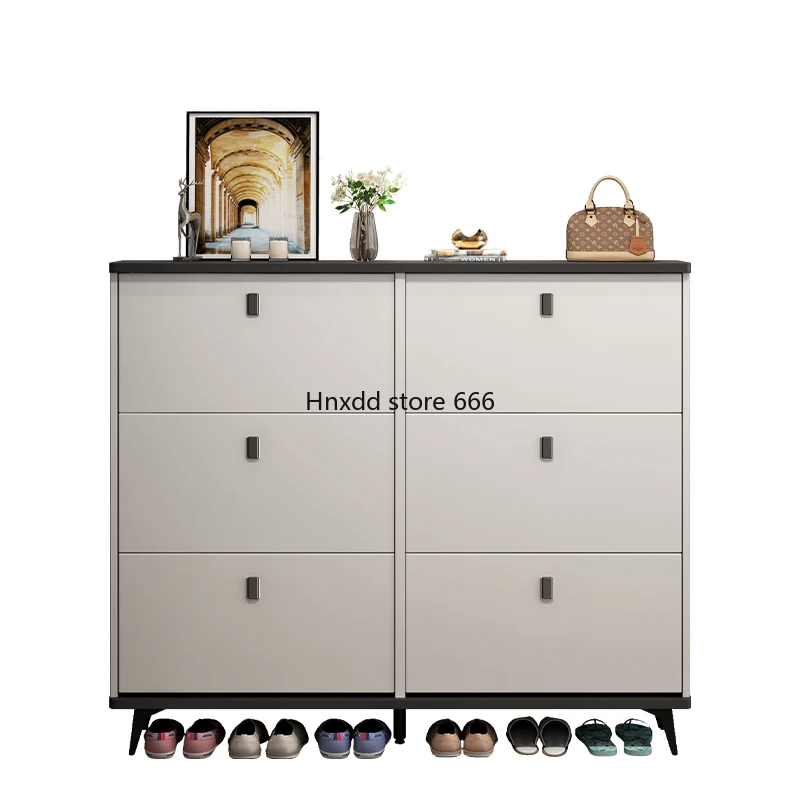 Modern Entryway Shoe Cabinet Household Storage Space Saving Shoe Cabinets Luxury Designer Szafka Na Buty Home Furniture