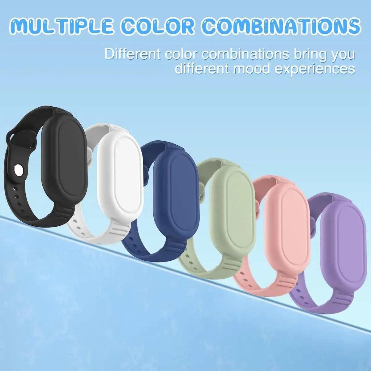 Case for Samsung Galaxy SmartTag 2 Soft Silicone Strap Bracelet Protective Cover Shell for Galaxy SmartTag2 Children Watch Strap