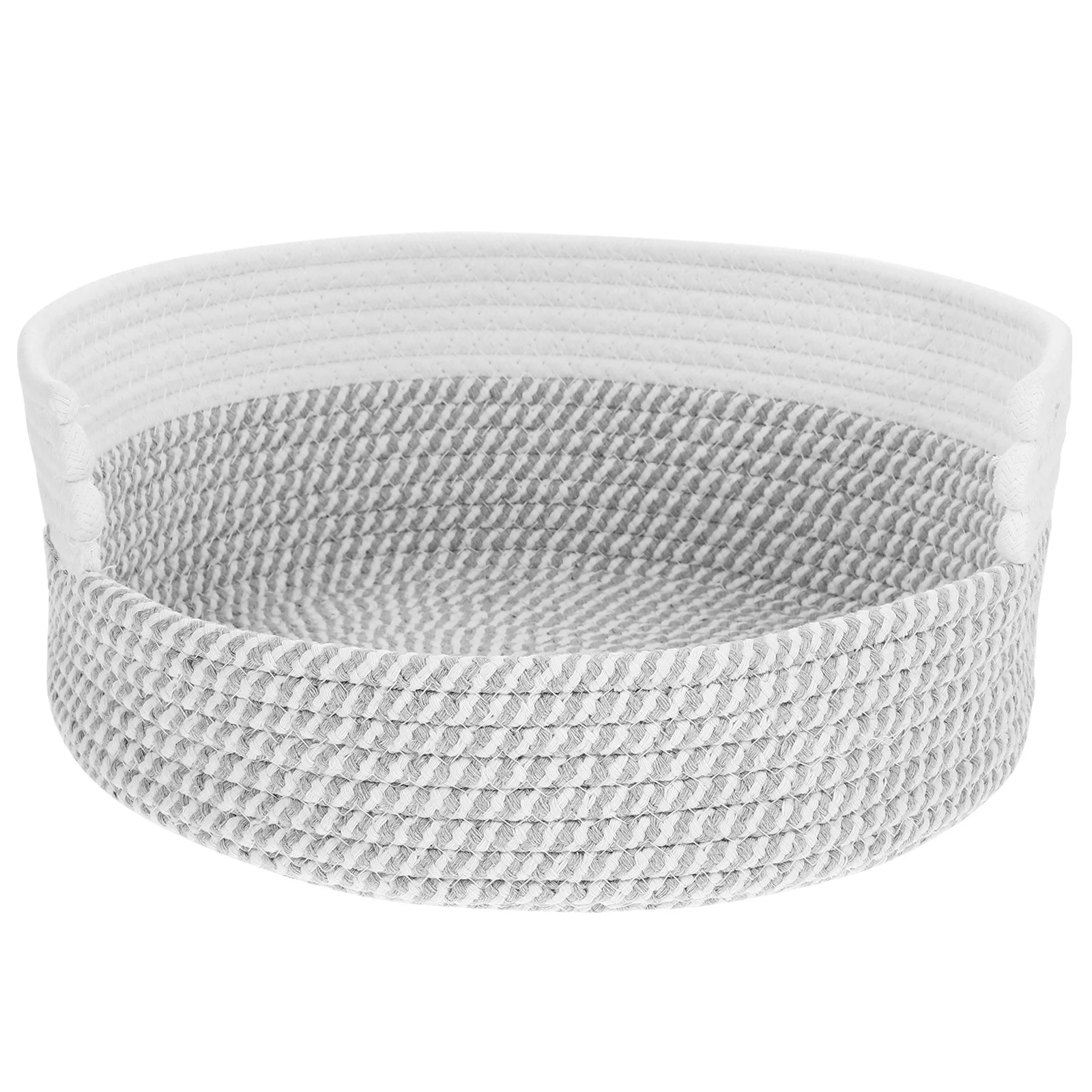 

Cotton Rope Woven Cat Bed Small Size Cozy Indoor Sleeping Nest for Cats All Season Comfortable Pet Bed for Home Use