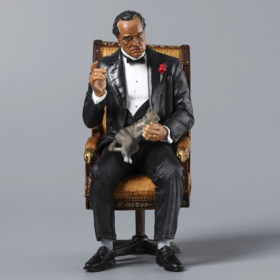 The Godfather Vito Corleone Figurine Doll Collectible Model