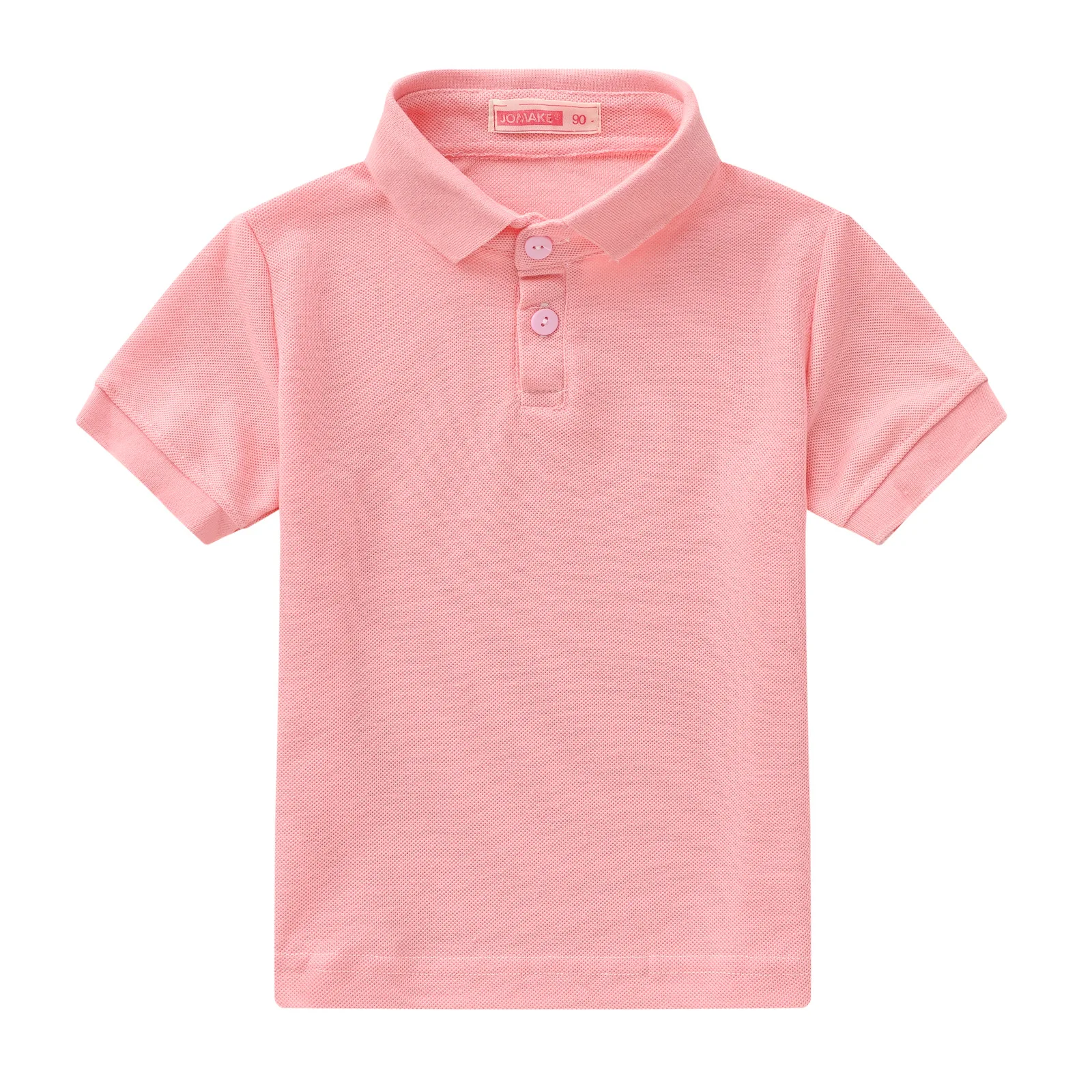 Summer Children\'s Solid 10 Color Polo Shirt Boys Girls Short Sleeve T-Shirt 2-9Years Kids Baby High Quality Cotton Clothes Tops