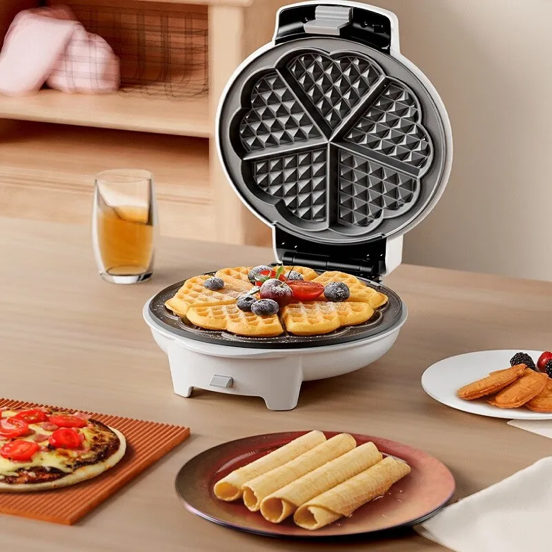 220V Multifunctional Electric Waffle Machine Sandwich Maker For Breakfast Cake Makers Baking Machine With 3 Plates Available