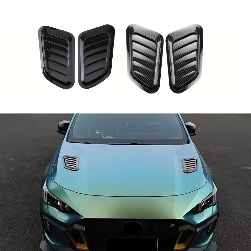 Car Cover Air Outlet Shark Blush Hood Decoration Air Vent Side Vent Car Body Universal Decoration Inlet Accessories