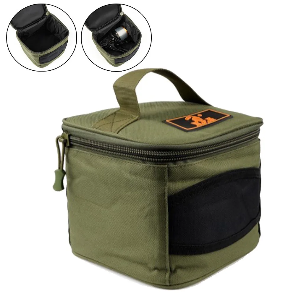 

Fishing coil Bag Reel Storage Bags Waterproof Reel Lure Gear Carrying Case Oxford Cloth Pach For Pole Cups Feeders parts