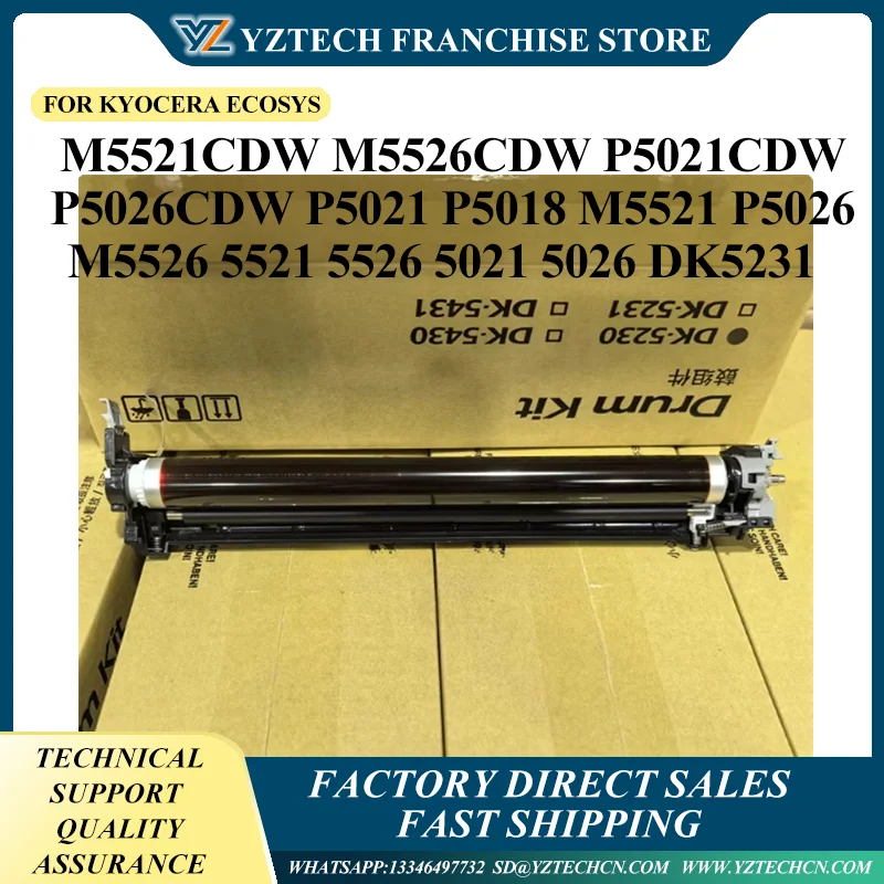 

5021 5026 DK5231 DK5230 Drum Unit For Kyocera ECOSYS M5521cdw M5526cdw P5021cdw P5026cdw P5021 P5018 M5521 P5026 M5526 5521 5526