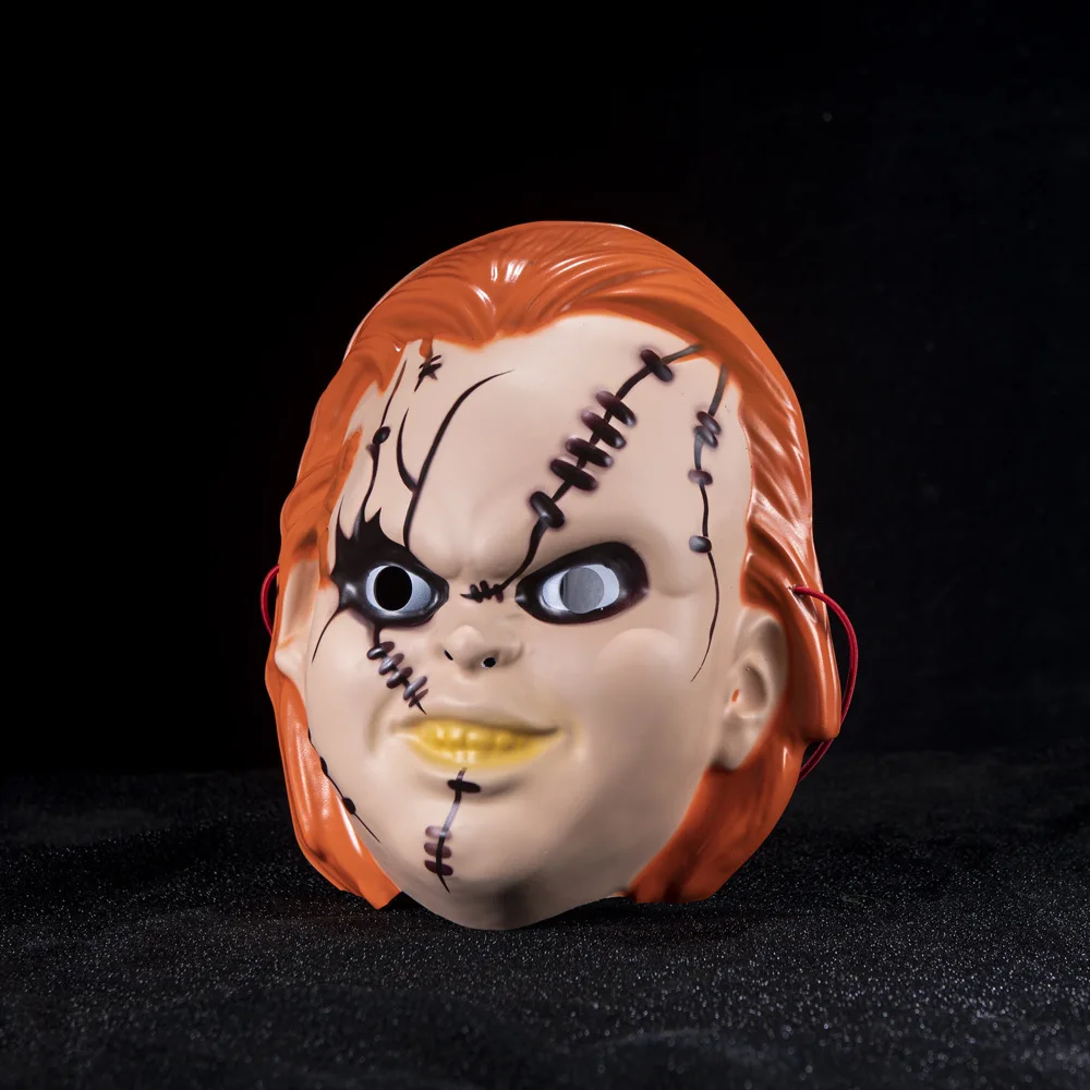 Movie Chucky Masks Halloween Scary Horror Mask Party Cosplay Collectible Accessories Gift view 5