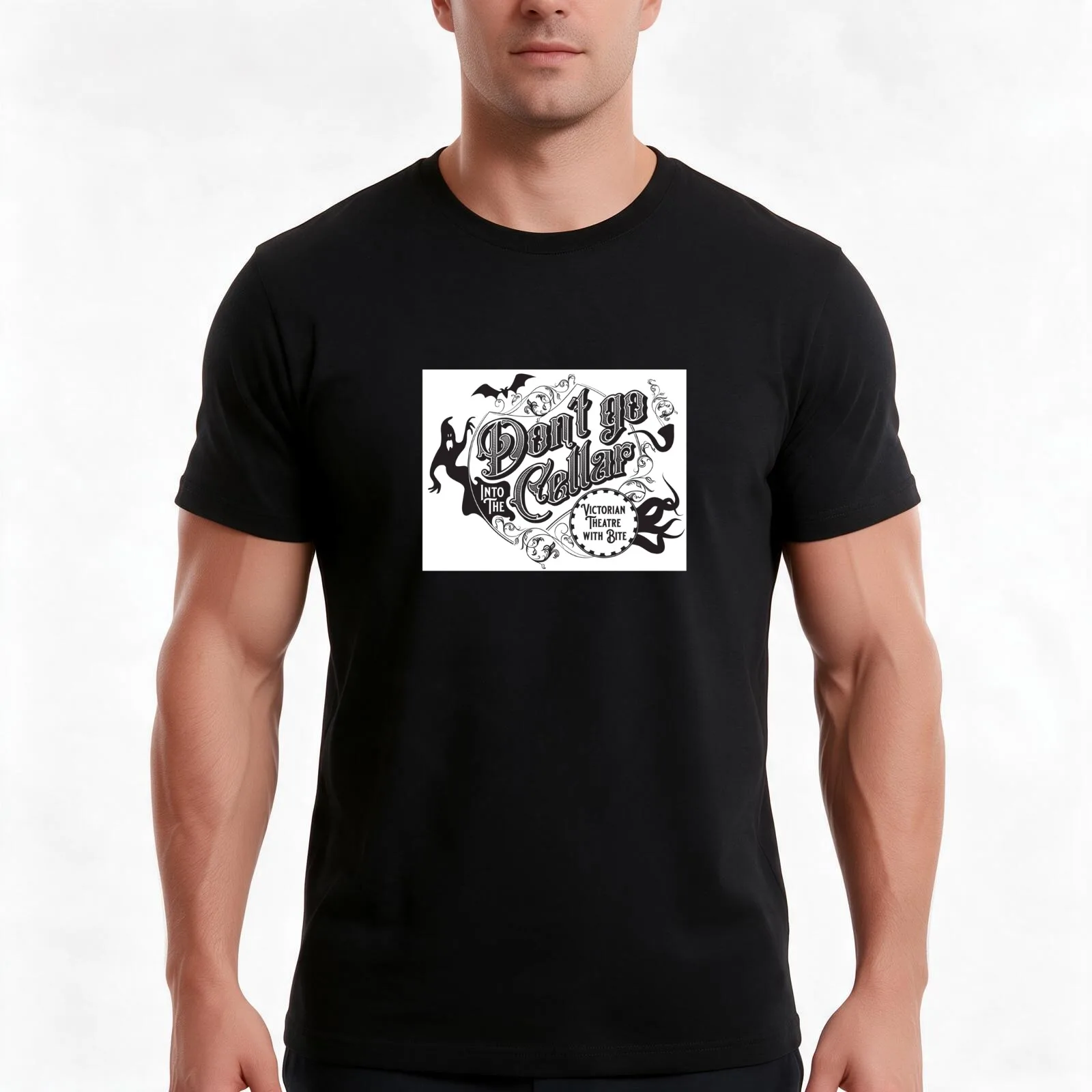 Don't Go Into The Cellar T-Shirt Summer Casual Cotton Tee Oversized Streetwear Tops Vintage Graphic Print Unisex Men Women