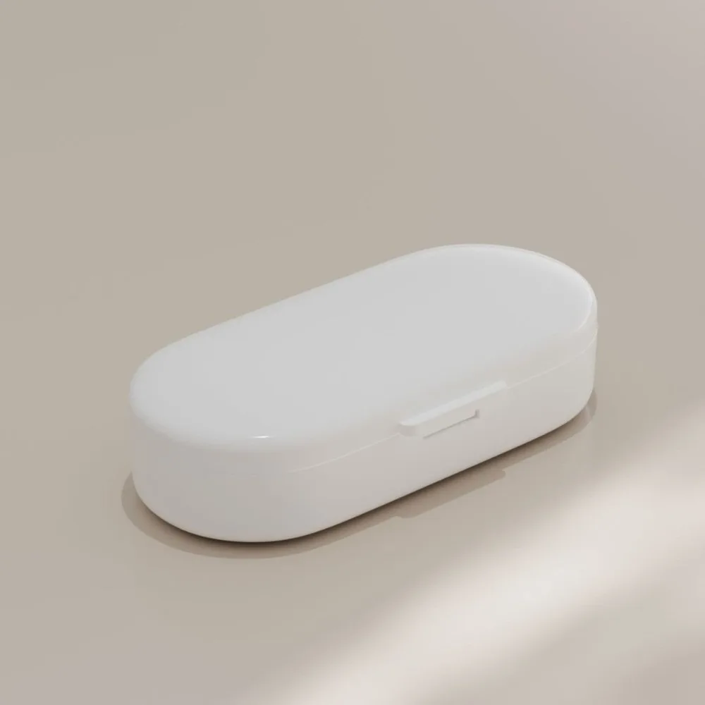 Individual Compartment Magnetic Pill Organizer Dust Proof Magnetic Closure Travel Pill Organizer Moisture Proof Pill Box