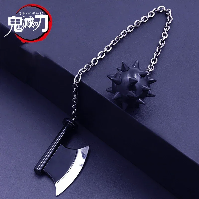 Espada de arma de Anime Demon Slayer, Hashira Gyomei Himejima Nichirin, colección de hojas, pantalla de escritorio, juguete para regalos de navidad