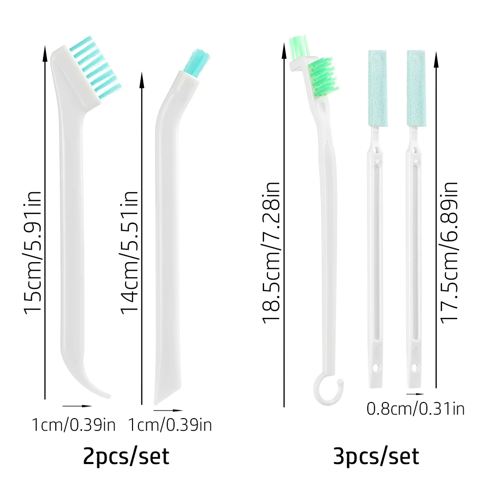 긴 손잡이 좁은 아기 젖꼭지 클리너, 내구성 어린이 우유 병 청소 도구, 틈새 청소 병 브러시, 2 개, 3 개