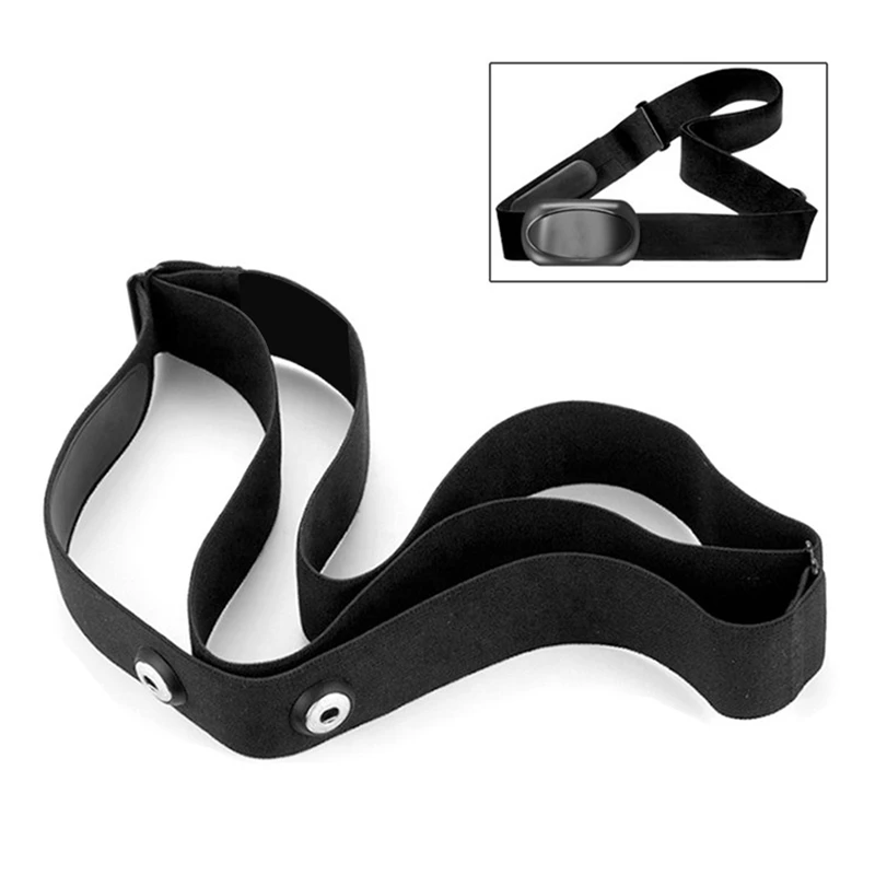 2Pcs Elastic Heart Rate Chest Strap Bands For Geonaute Wahoo Garmin Magene Bryton Coospo Heart Rate Sensor Chest Belt