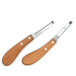 Cattle Horses Hoof Cutter Goat Sheep Pig Livestock Hoof Knife Right/Left Hand Animal Foot Pruning Tools Veterinary Supplies