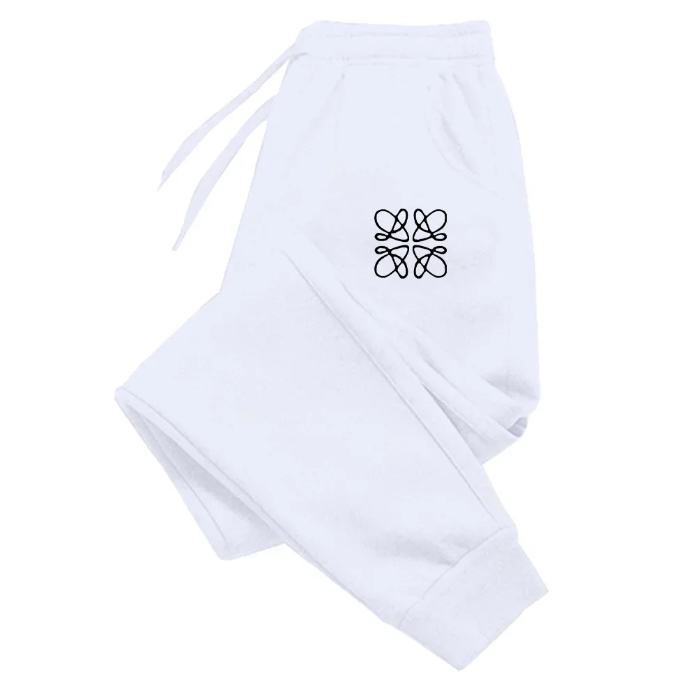 وصول المرأة Sweatpants المنزل في الهواء الطلق عارضة الرياضة عداء ببطء السراويل إلكتروني طباعة السراويل الشارع الشهير