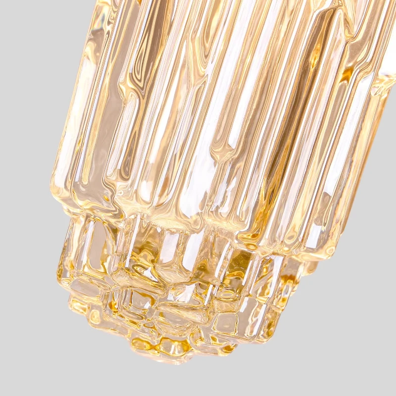 Middle Bauhaus Glass Bedside Pendant Lights Bedroom Restaurant Entrance Bar Counter Island Nordic High-end Feeling Hanging Lamps