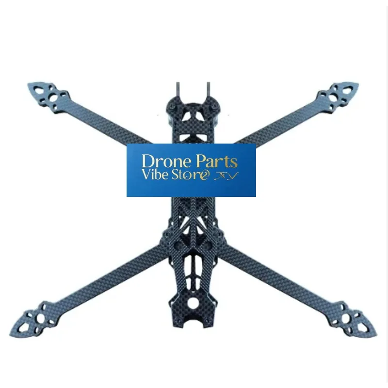 DParts1FPV Drone Frame Mark 4 7 Inch 5mm Arm Thickness 3K Carbon Fiber Quadcopter Frame Accessory For Drones 7,5 Inch Version Av