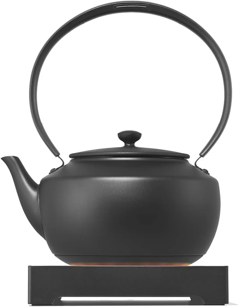 

Электрический чайник MoonKettle с контролем температуры (122 ° F - 212 ° F) HOLD & Keep Warm 900 мл (30 жидких унций) | Успокаивающее окружаствие