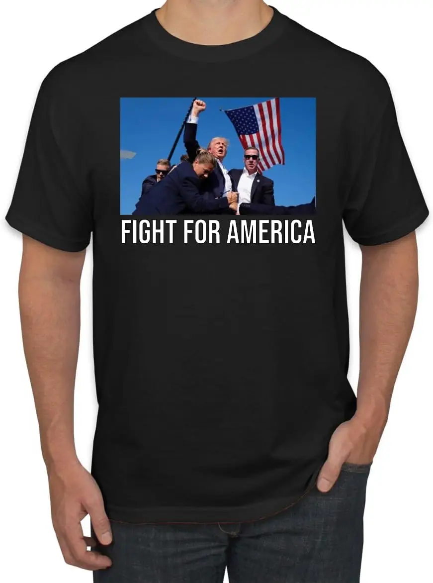 Trump Shooting Assassination Attempt Fight for America American Pride Shirt