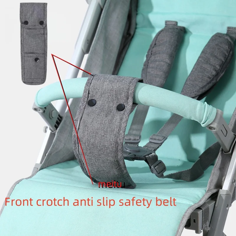 Baby Stroller Front Crotch Protection Anti Slip Umbrella Legs Crotch Belt Baby Walking Accessories Extended Seat Belt