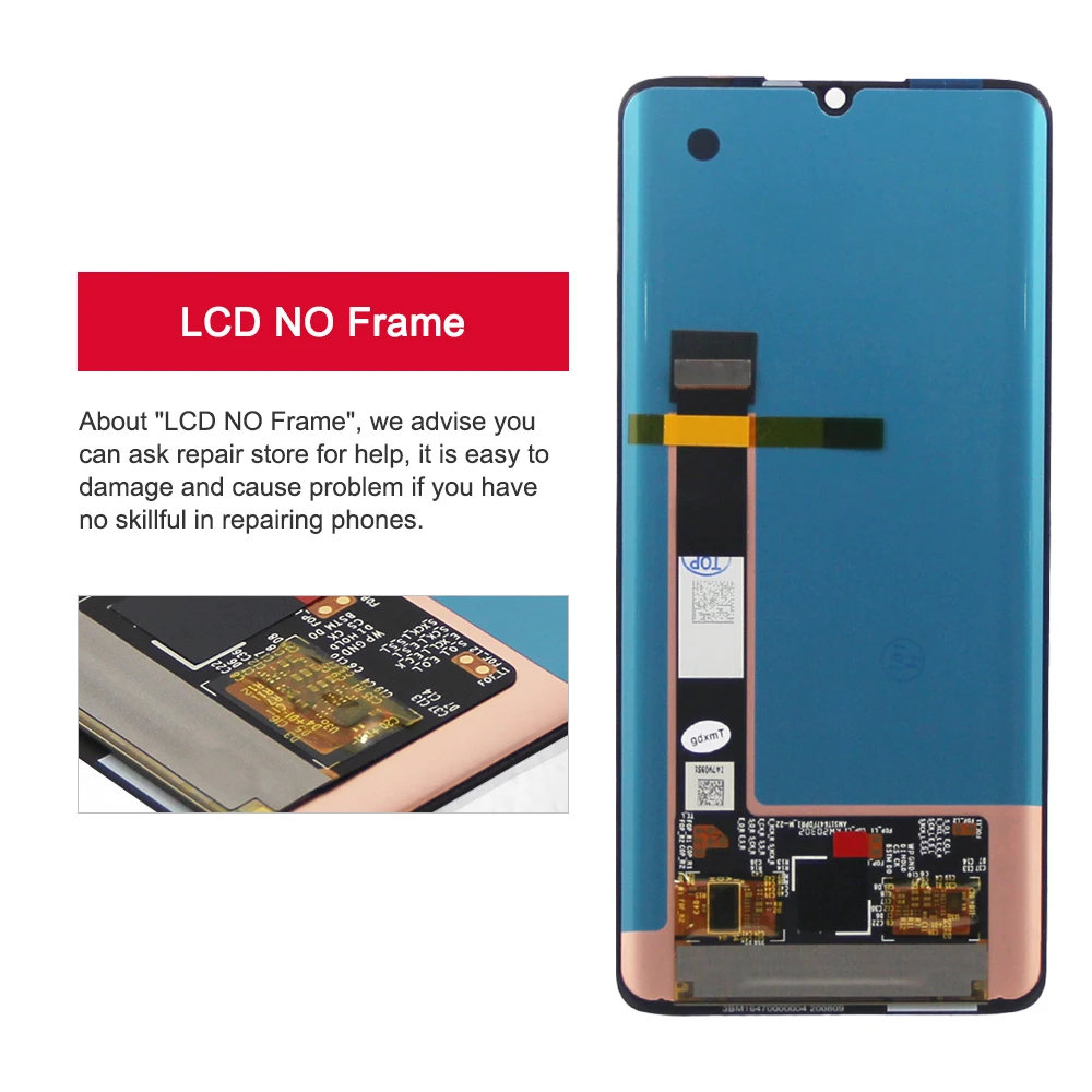 6.47\'\' For TCL 10 Pro Screen Replacement T799B T799H LCD Display Touch Digitizer Assembly For TCL 10Pro LCD