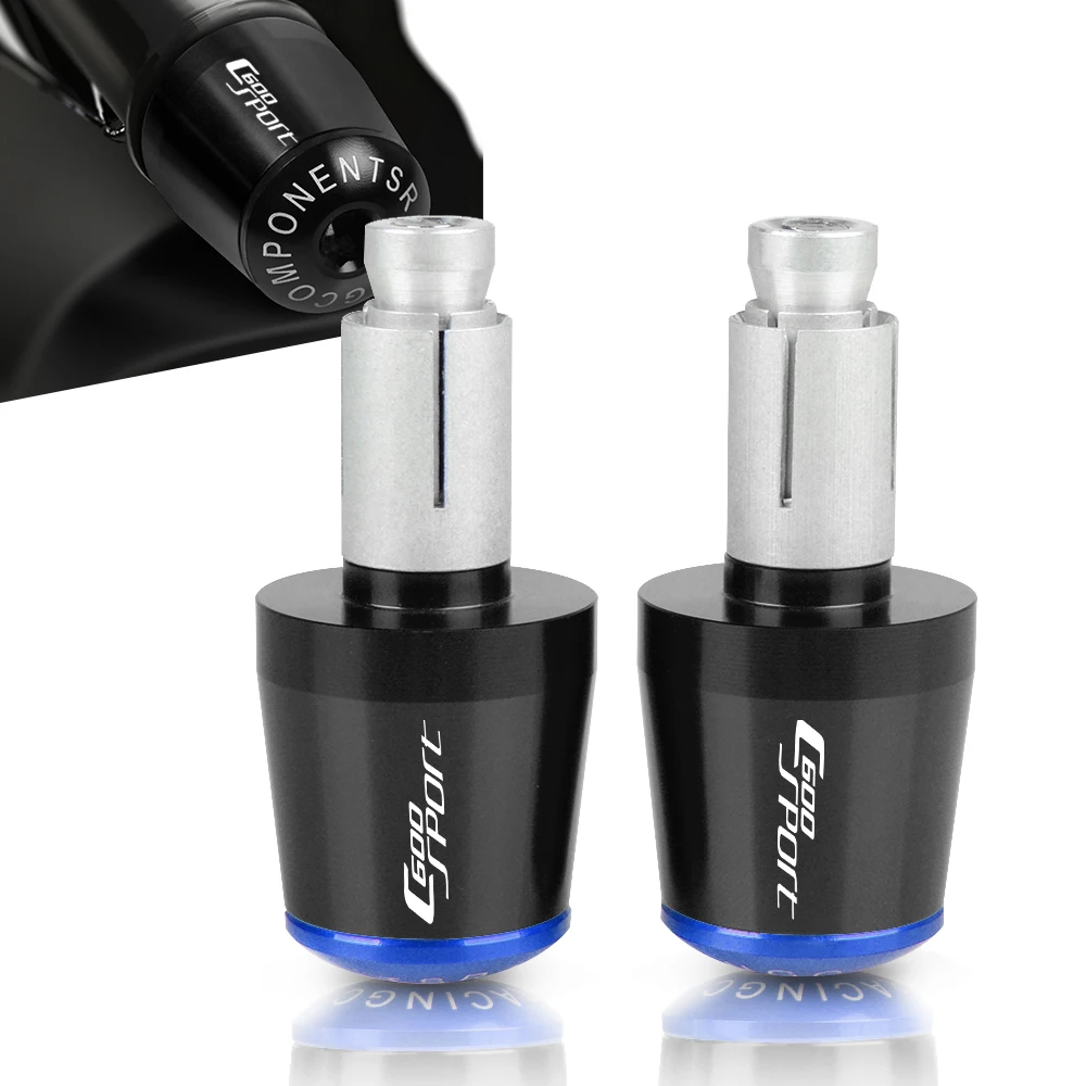 

C 600 Sport Motorcycle For BMW C600 Sport 2011 2012 2013 2015 CNC Aluminum 7/8" 22MM Handlebar Hand Grips Handle Bar End Cap