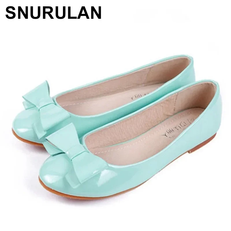 SNURULAN Cute Shoes Black Boat Shoes Women Pink Spring Shoes Women Fashion Slip On Feminino Zapatos Charol Mujer Schuhe Damen