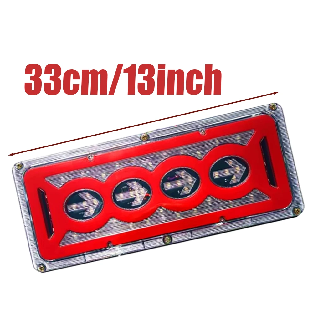 LED Taillights Car Truck RV Van Bus Light Daytime Running Light Arrow Dynamic Turn Light Reverse Brake Stop Trailer Tail Light