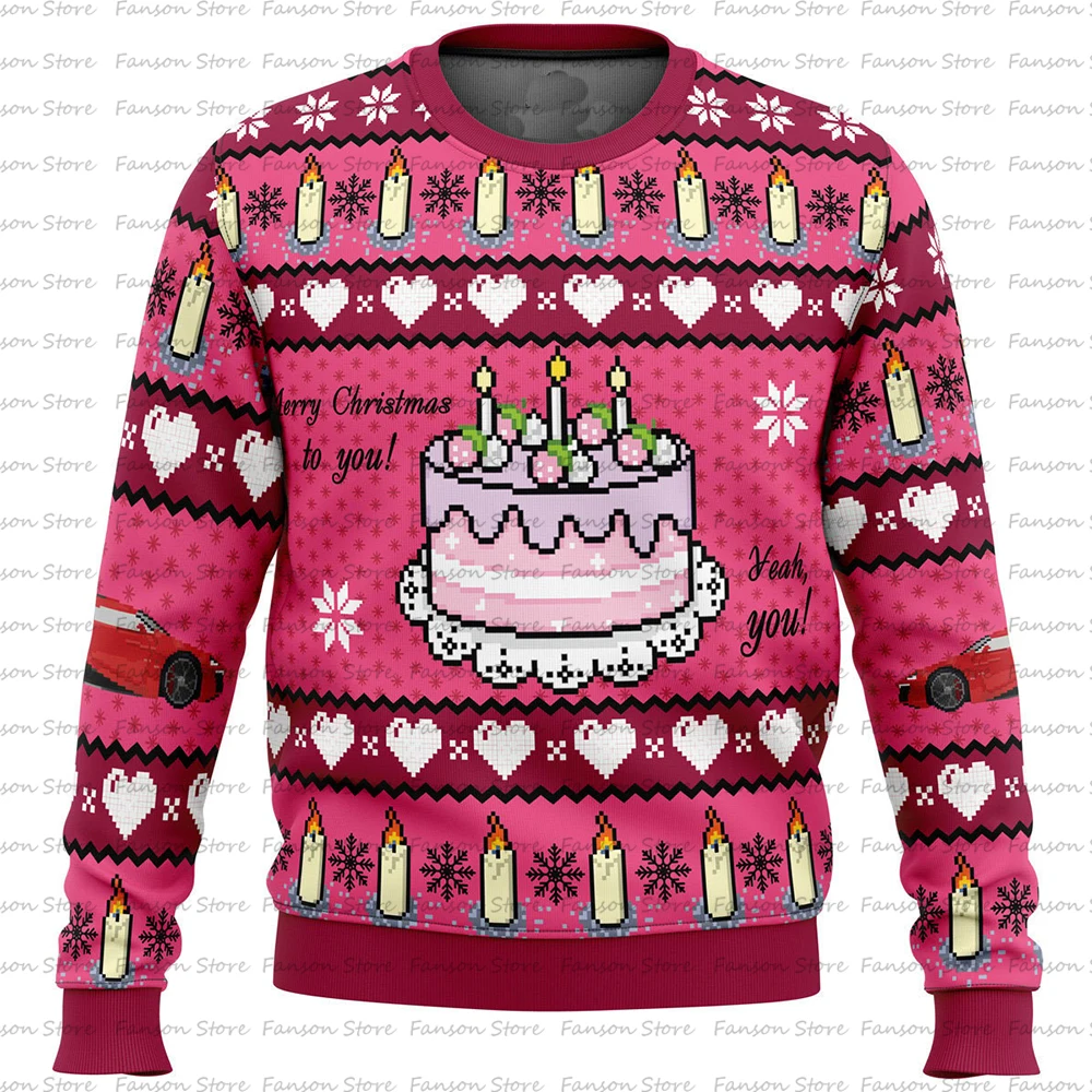 Sixteen Candles 3D Printed Ugly Christmas Hoodie 2024 New Fashionable Men's Hoodie Women's Sweater