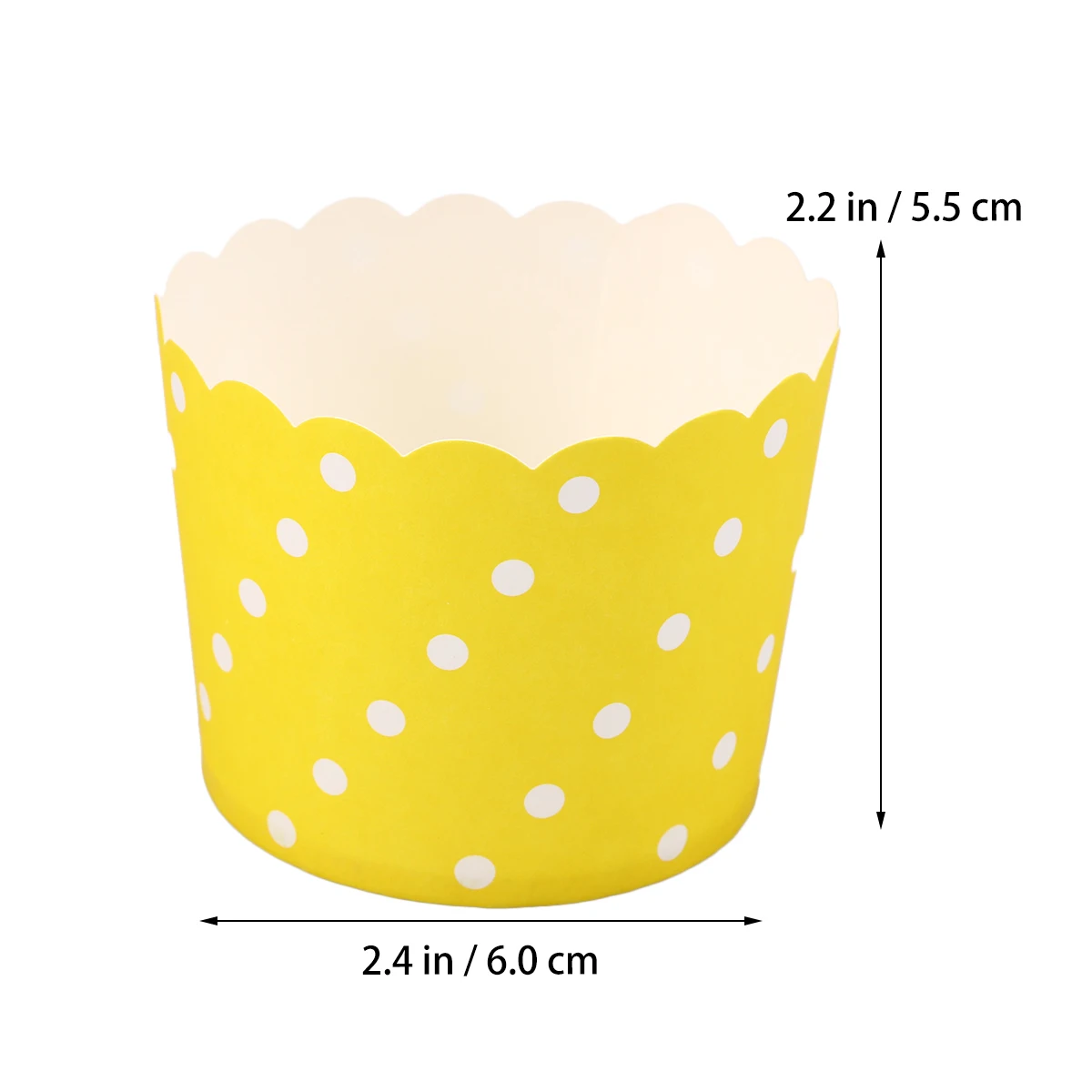 

Simply Cake Cups Paper Greaseproof Cases High Temperature Resistance Muffin Liners