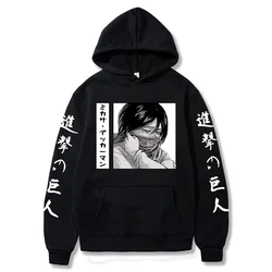 Attack On Titan Hot Anime Print Men Women Hoodies Ackerman Mikasa Graphic Pullover Plus Size Sweatshirt Harajuku Harajuku Hoody