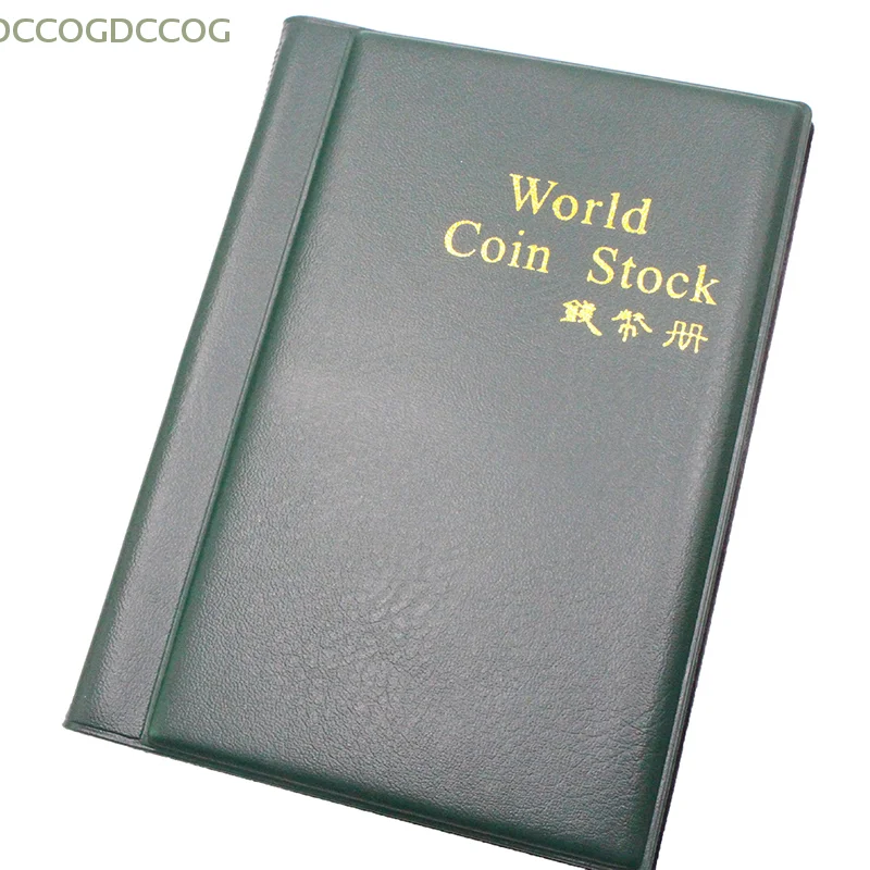 120 Pockets Photo Album Coin Album Holders Collection Book Scrapbook Album For Coins Collection Book Home Decoration