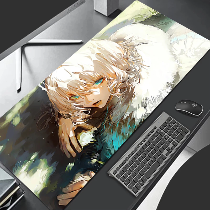 

Mouse Pad Portable Design Non-Slip Desk Mat Fate Oberon Gaming Accessories Stitched Edges For Home And Game For Gamer Mousepad