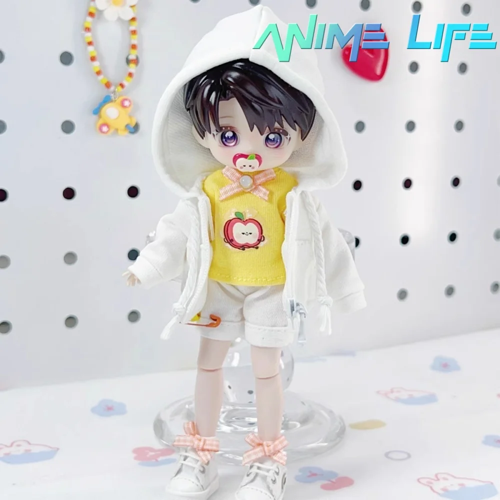 

Игра Love and Deepspace Caleb Одежда ручной работы Apple OB11 1/12 BJD Повседневный костюм Косплей Милый подарок