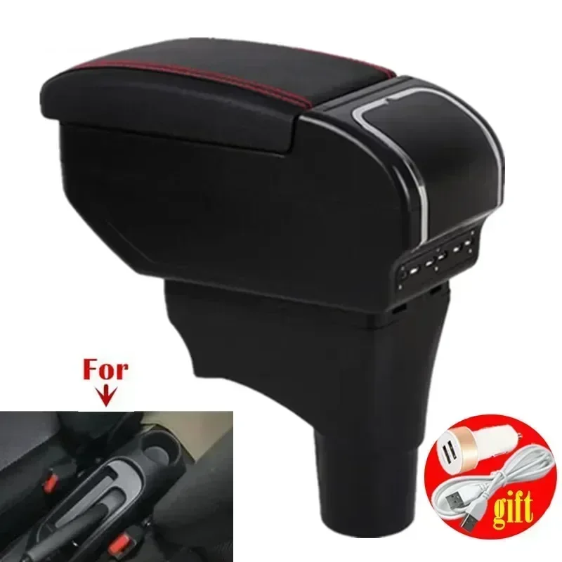 

Car central armrest box For Nissan March Micra K13 MK4 IV Armrest Box For Nissan Sunny Car Armrest Storage box 2010-2022