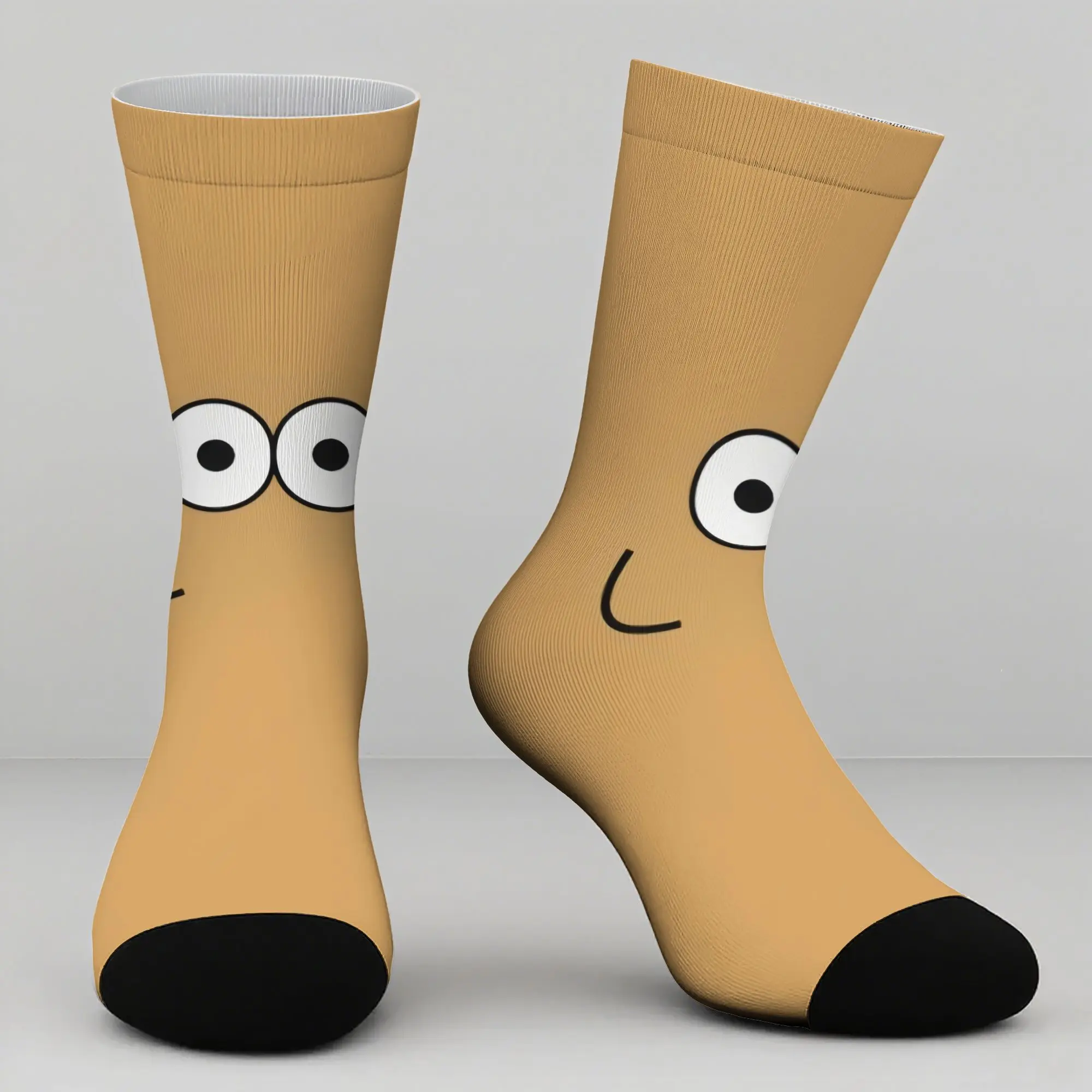 

Funny Dogs Inspired Mid-Calf Socks, Breathable and Comfortable, Suitable for All Seasons, Stylish Hip-hop Style