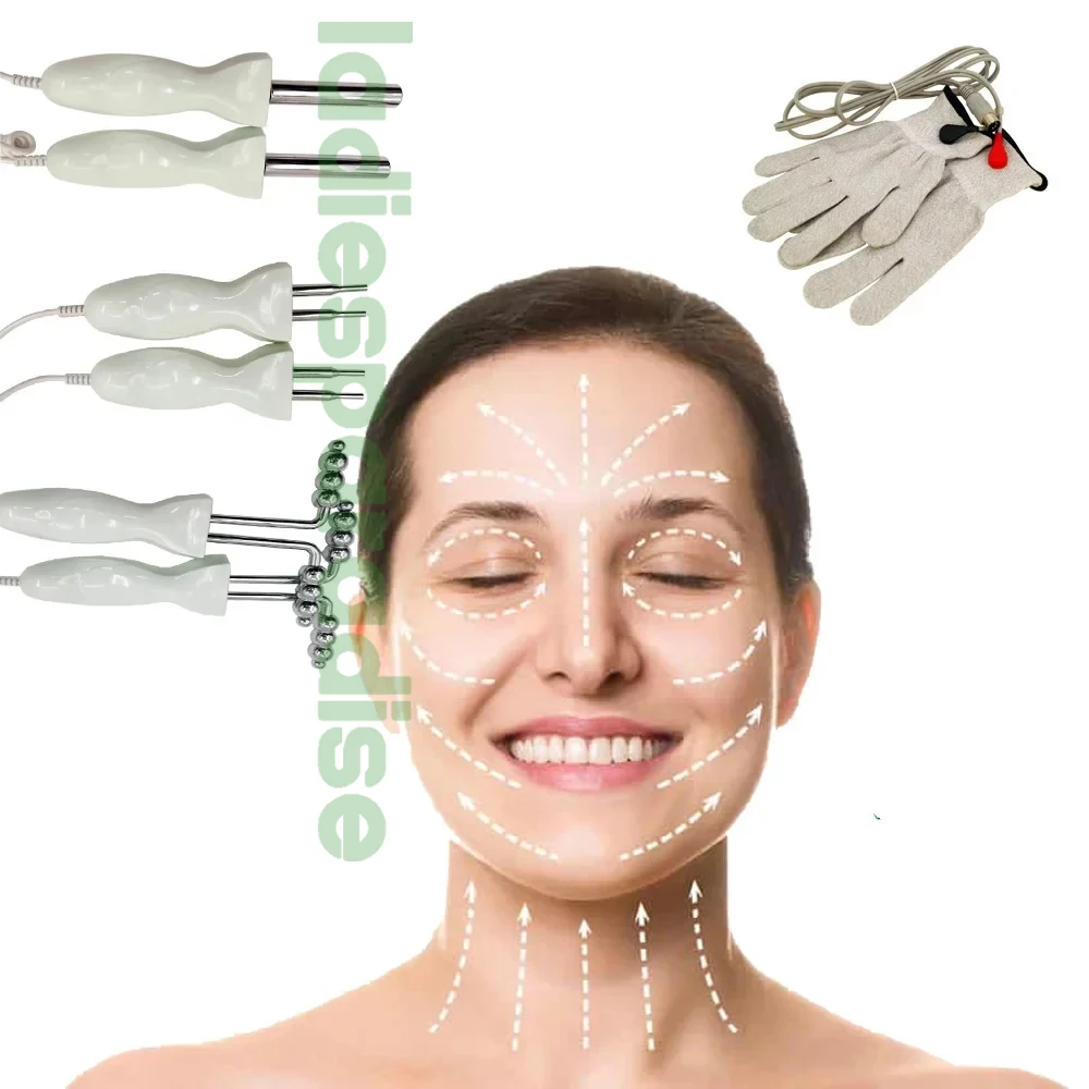 Instrumento facial anti-rugas da beleza da casa do levantamento da pele da microcorrente, B-2022