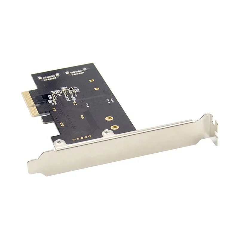 Adaptador PCI-E X4 M.2 NVMe SATA JMB585 4 Puertos