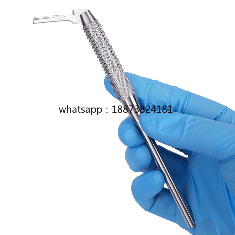 

Adjustable Handle Stainless Steel Blade Knife Holder Medical Surgical fast shipping