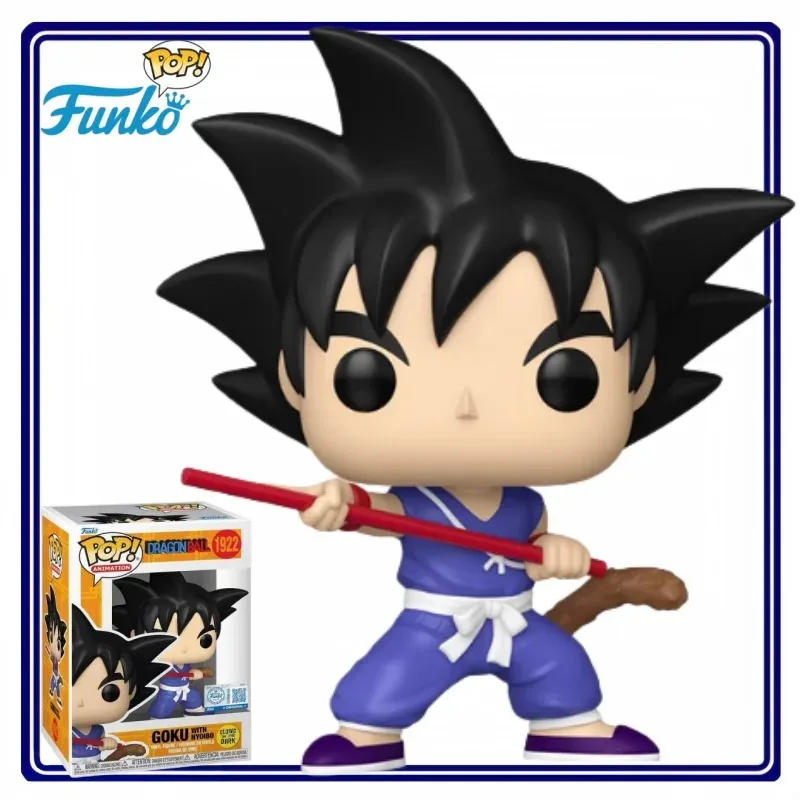 Funko POP Dragon Ball Goku Son Super Saiyan Z estatuilla regalo de Navidad decoración de escritorio estatuilla colección periférica juguete