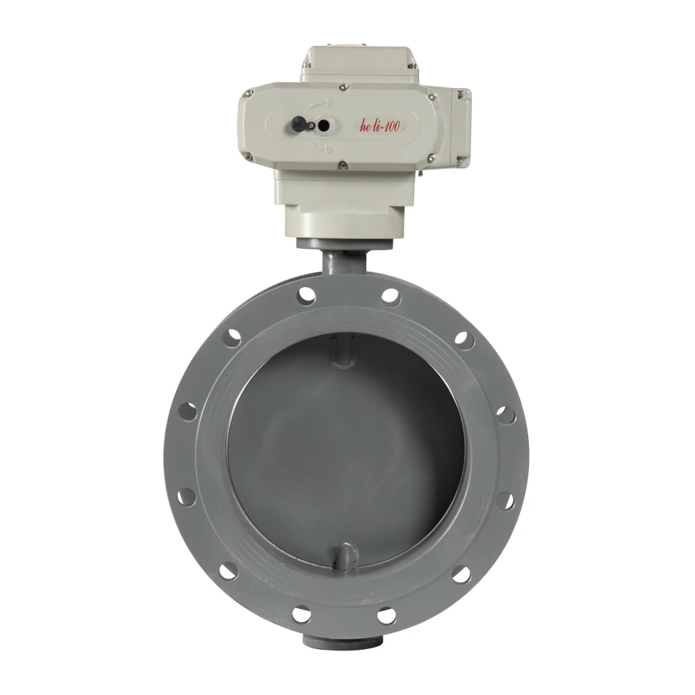 

HL100 Quarter-turn Electric Actuator on-Off Type 1000NM with Ventilation Butterfly Valve DN300