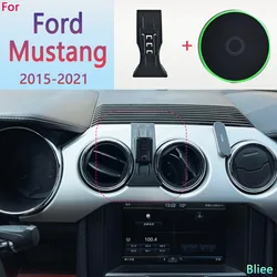 For Ford Mustang 2015 2016 2017 2018 2019 2020 2021 Magnetic Car Phone Holder 15W Wireless Charging Phone Stand MagSafe Base