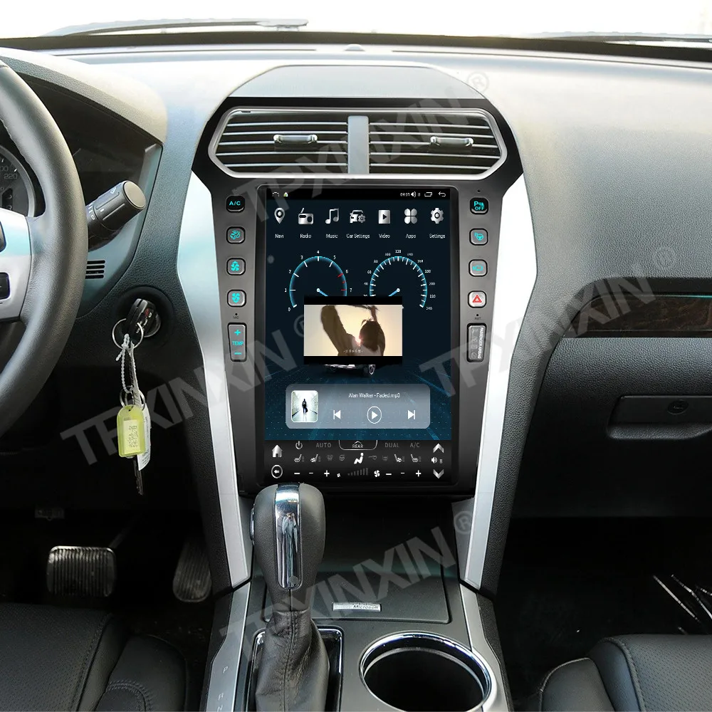 

Сенсорный автомобильный радиоприемник для Ford Explorer 2011-2019, Android GPS, мультимедийная система, автомагнитола, стереоприемник, IPS-дисплей, головное устройство