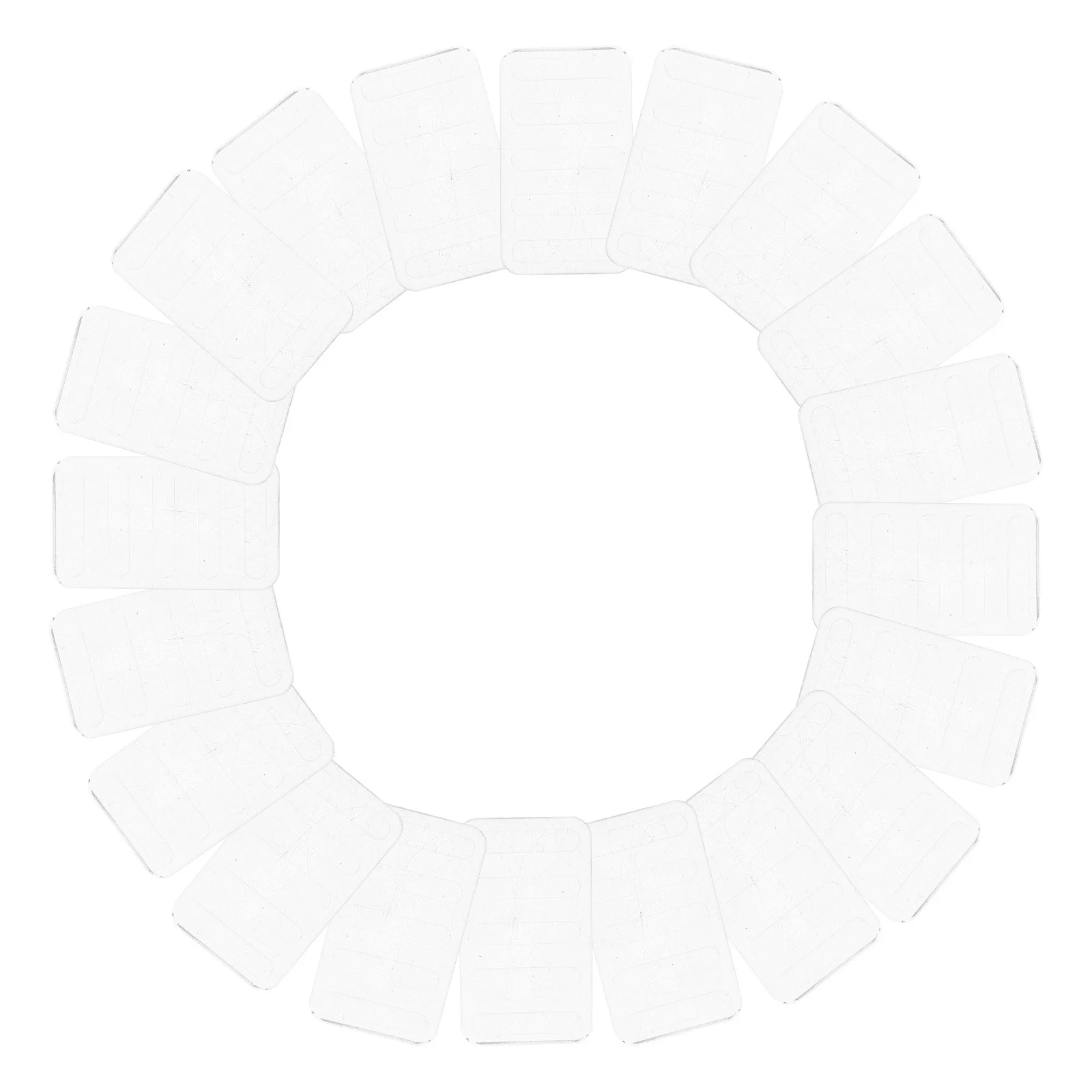 

20Pcs Furniture Levelers High Strength Plastic Wedges for Leveling Uneven Floors Table Leg Extenders Sofa Bed Chair Feet Mats