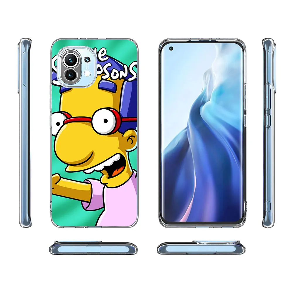 The Simpson Homer Jay Case for Xiaomi Mi 11T 13 11 10T 8 9 CC9 A3 CC9E 11i 12 12X 8 9T Pro 10 Lite Silicone Phone Cover Bolsa image 3
