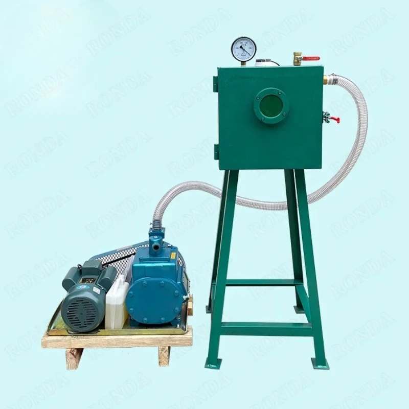 RONDA tank and  pump rotary vane system for vacuum defoamation