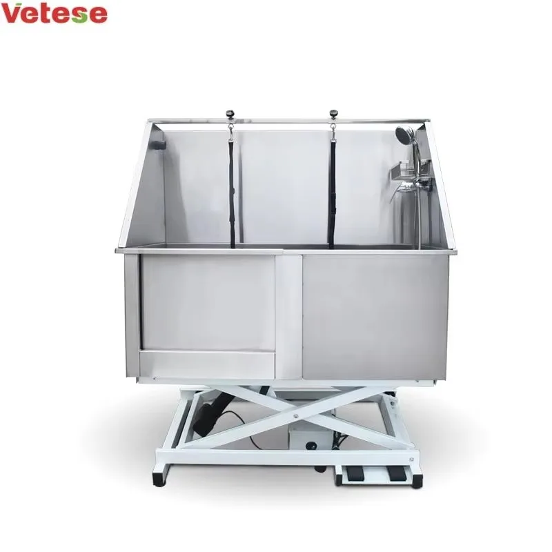 

2026 Wholesale Price Pet Grooming Stainless Steel Electric Lifting Dog Bath Tub