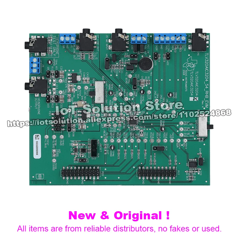 TLV320AIC3204EVM-K TLV320AIC3204 Evaluation Module (EVM) and USB motherboard TLV320AIC3204EVM K